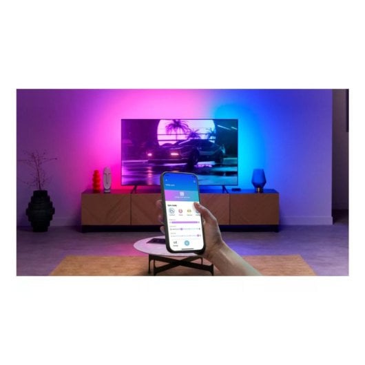 Kit de Iluminação Ambiente WiZ 00231872 para TVs de 55" a 65", 220-240V, 610g