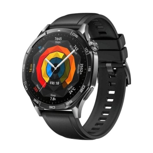 Huawei Watch GT 5 GPS NFC Bluetooth 46mm AMOLED Acier Or Brun Etanche IP69K SpO2