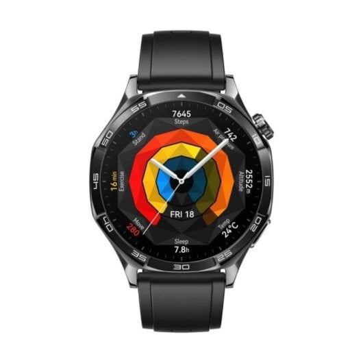 Huawei Watch GT 5 GPS NFC Bluetooth 46mm AMOLED Acier Or Brun Etanche IP69K SpO2