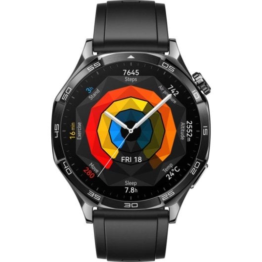 Huawei Watch GT 5 GPS NFC Bluetooth 46mm AMOLED Acier Or Brun Etanche IP69K SpO2