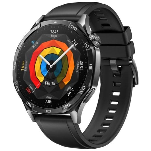 Huawei Watch GT 5 GPS NFC Bluetooth 46mm AMOLED Acier Or Brun Etanche IP69K SpO2