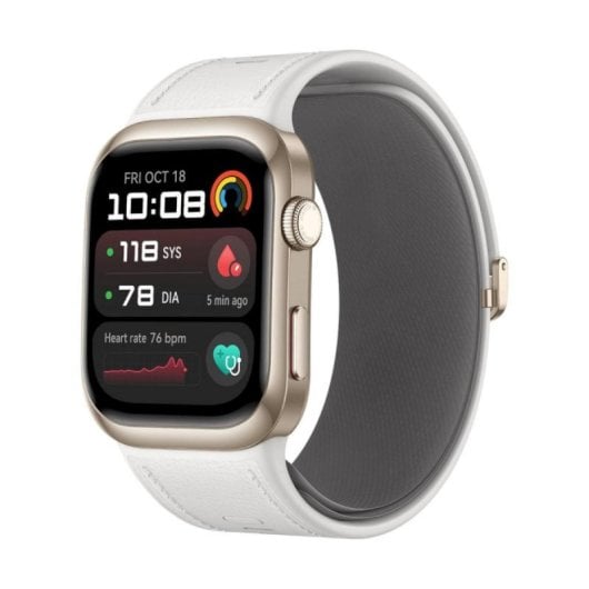 Smartwatch Huawei Watch D2 AMOLED GPS Bluetooth NFC Bianco Pelle