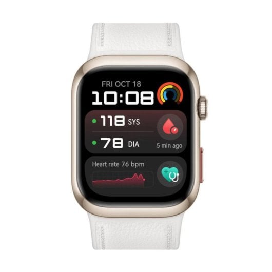 Smartwatch Huawei Watch D2 AMOLED GPS Bluetooth NFC Bianco Pelle