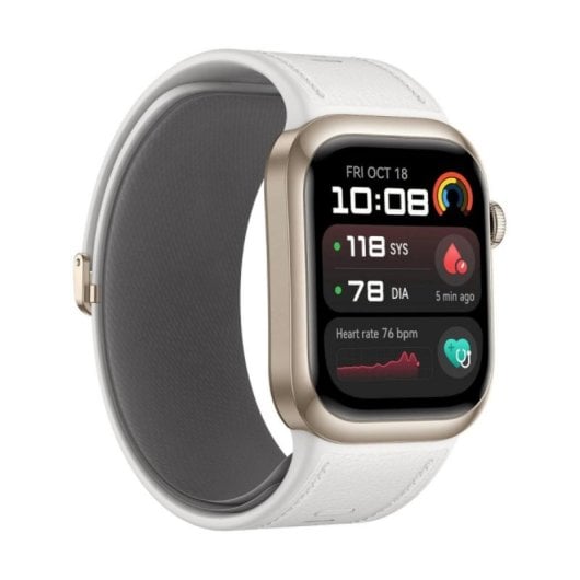 Smartwatch Huawei Watch D2 AMOLED GPS Bluetooth NFC Bianco Pelle