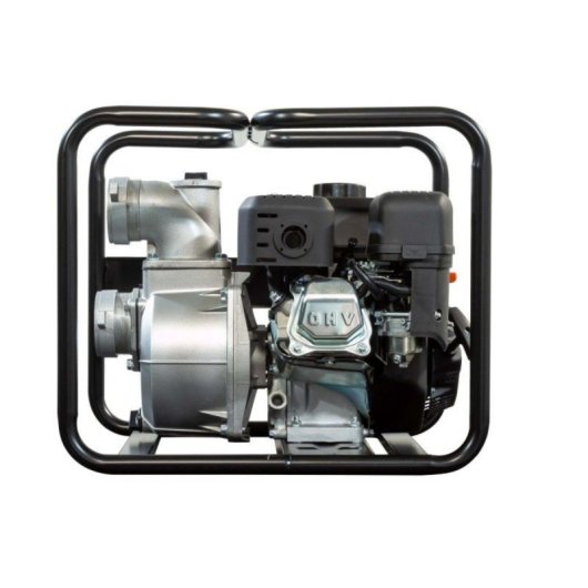 Hyundai Motobomba Gasolina HY80 7,0 HP 210cc 60 m³/h 80mm Arranque Manual Alarma Aceite 30m Altura