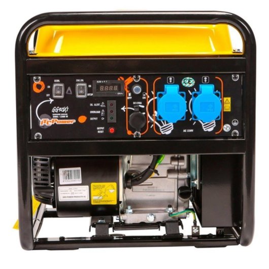 ITCPower Generador Inverter Gasolina Abierto 3,3kW Arranque Manual para Exteriores y Emergencias