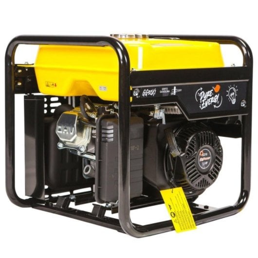 ITCPower Generador Inverter Gasolina Abierto 3,3kW Arranque Manual para Exteriores y Emergencias