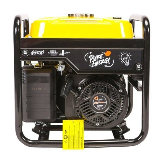 ITCPower Generador Inverter Gasolina Abierto 3,3kW Arranque Manual para Exteriores y Emergencias