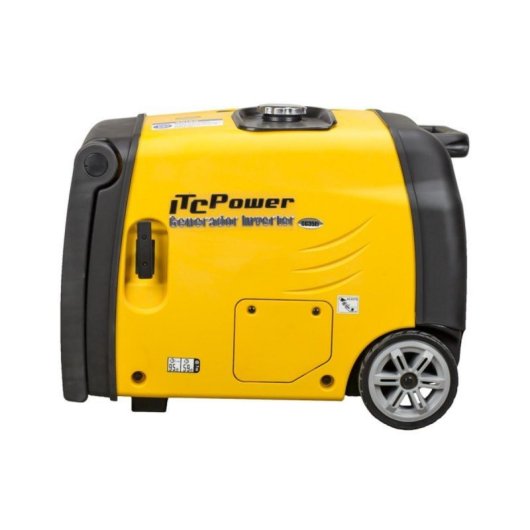 ITCPower Generador inverter gasolina 4 tiempos OHV silencioso, autonomía 4,5h, protección electrónica