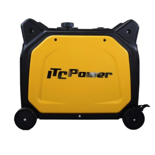 Gerador Inverter Gasolina 6000W Arranque Elétrico Monofásico com ATS ITCPower GG65Ei