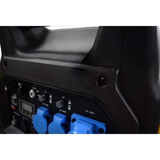 Gerador Inverter Gasolina 6000W Arranque Elétrico Monofásico com ATS ITCPower GG65Ei