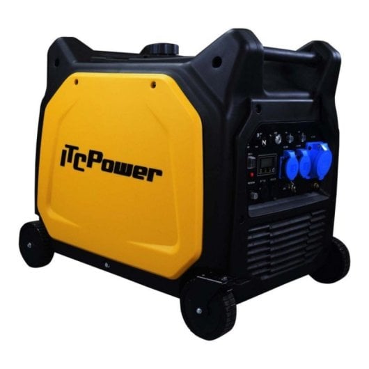 Gerador Inverter Gasolina 6000W Arranque Elétrico Monofásico com ATS ITCPower GG65Ei
