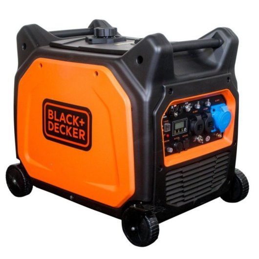 Generador Inverter Black and Decker BXGNi6500E Gasolina 6500W Arranque Eléctrico Monofásico