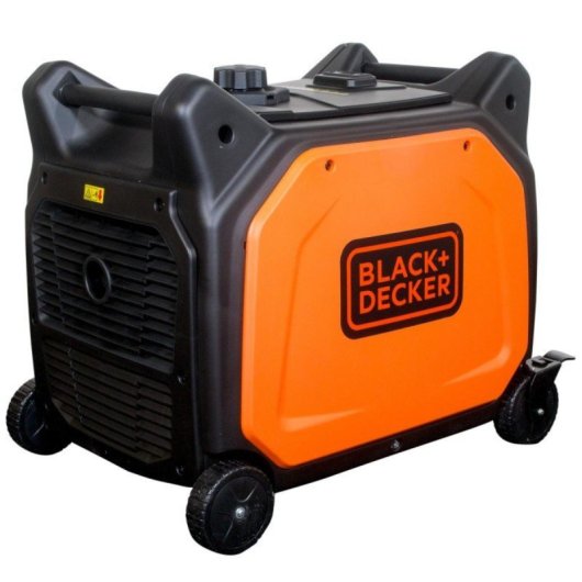 Generador Inverter Black and Decker BXGNi6500E Gasolina 6500W Arranque Eléctrico Monofásico