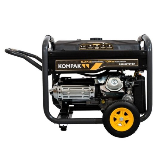 Generador Dual Fuel Full Power KOMPAK, Monofásico/Trifásico, Gasolina y LPG