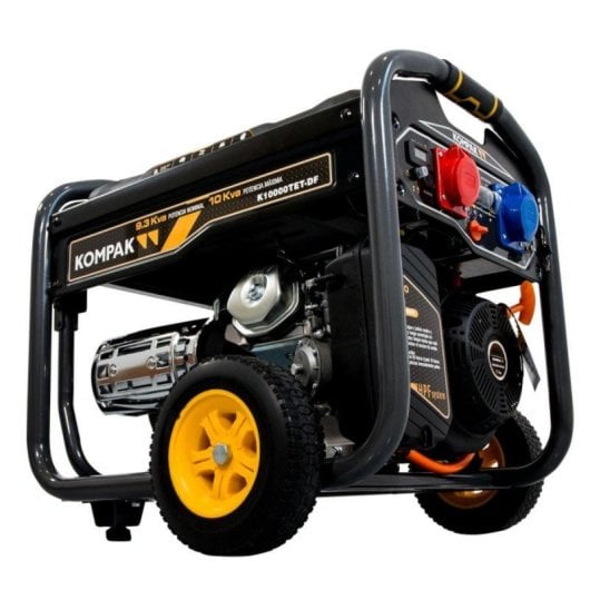 Generador Dual Fuel Full Power KOMPAK, Monofásico/Trifásico, Gasolina y LPG