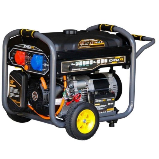 Generador Dual Fuel Full Power KOMPAK, Monofásico/Trifásico, Gasolina y LPG