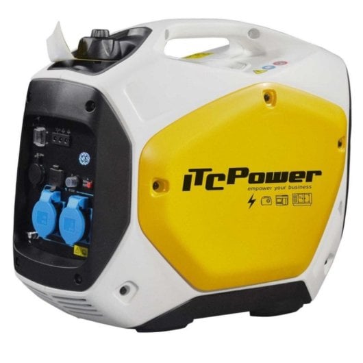 Generador Inverter ITCPower 2000W ligero y silencioso para electrónica y herramientas