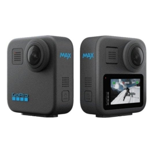 Caméra Digitale GoPro MAX 360 18 MP Ultra Grand Angle Capteur Avancé 6K Stabilisation WiFi GPS