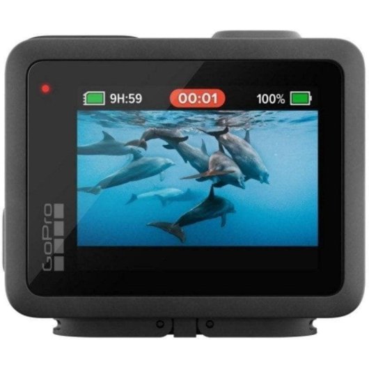 Cámara Deportiva GoPro HERO 12 MP 2x Zoom Digital Sensor CMOS 4K Ultra HD WiFi GPS Estabilizador