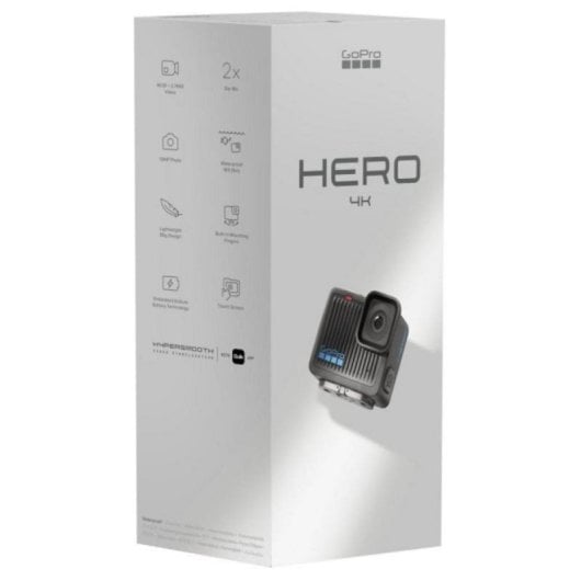 Videocamera Digitale Compatta GoPro CHDHF-131-EU 12 MP Zoom Digitale 2x Sensor CMOS WiFi GPS Stabilisatore