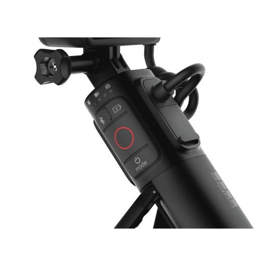 Mango de plástico Negro compatible con GoPro HERO12/HERO11/HERO10/HERO9 con tornillos y cable USB