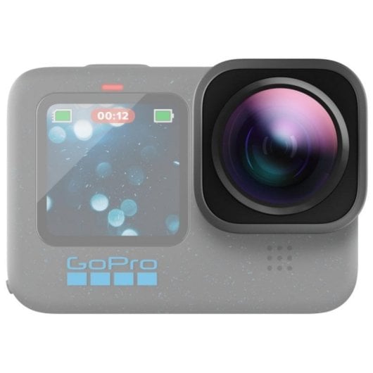 Lente Protector Negro Resistente a Rayones Compatible con GoPro HERO12 Black Universal 1 Pieza