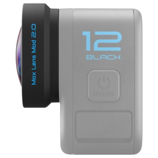 Lente Protector Negro Resistente a Rayones Compatible con GoPro HERO12 Black Universal 1 Pieza