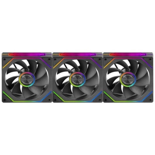 Ventilador suplementario Mars Gaming MF-LINKFINITYKIT2R 120mm 1800RPM Infinity Mirror ARGB PWM