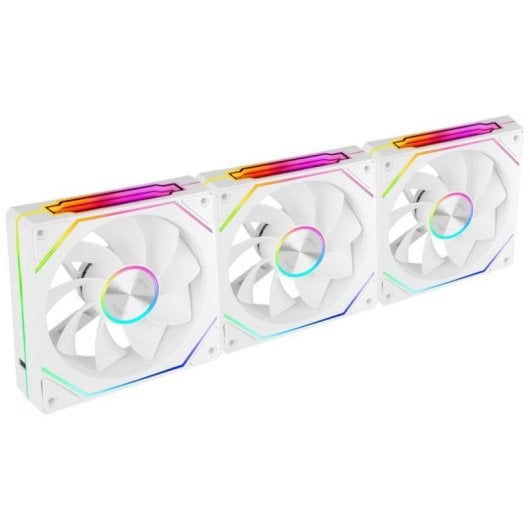 Mars Gaming MF-LINKFINITYKIT2R Pack 3x Ventoinhas Suplementares Reversed 120mm 1800RPM RGB com Conexão Magnética