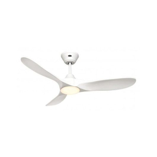 CasaFan 312273 ECO GENUINO-L 122 cm Ø Weiß DC Motor Fernbedienung Sommer/Winter