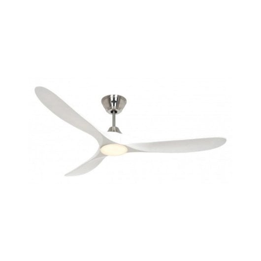 Ventilador de techo 152 cm CasaFan ECO GENUINO-L, motor DC, mando a distancia, blanco/cromo