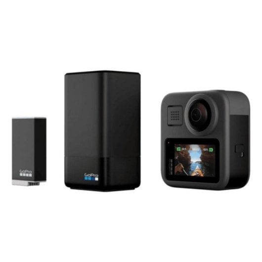 Cargador GoPro ACDBD-011-EU MAX 1600mAh Ión Litio Compacto Negro con Batería y USB