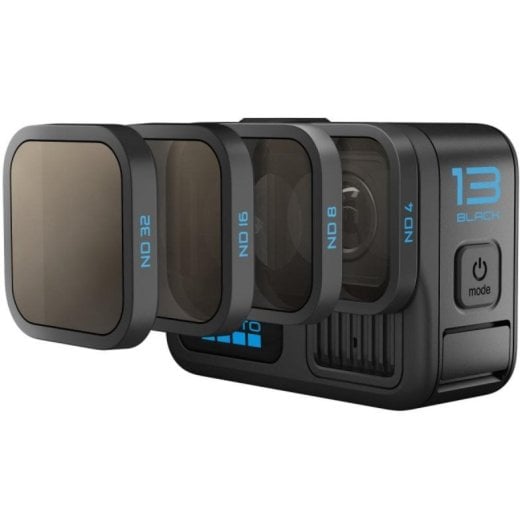 Set 4 Filtros para GoPro HERO13 Black, Negro/Azul, Compatibilidad Precisa, Peso Ligero