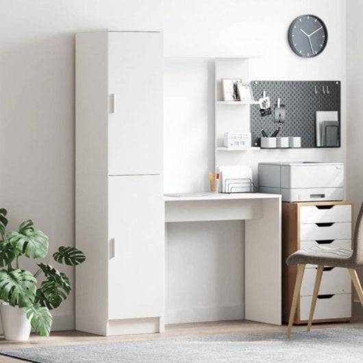 Bureau Julia - Design Moderne avec Rangement Optimal - 154,5 x 78,5 x 37 cm