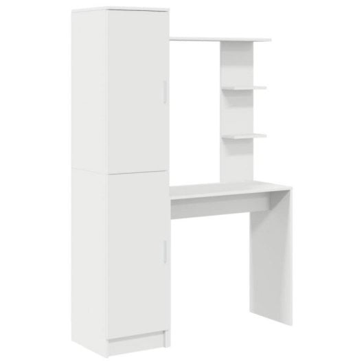 Bureau Julia - Design Moderne avec Rangement Optimal - 154,5 x 78,5 x 37 cm