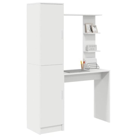 Bureau Julia - Design Moderne avec Rangement Optimal - 154,5 x 78,5 x 37 cm