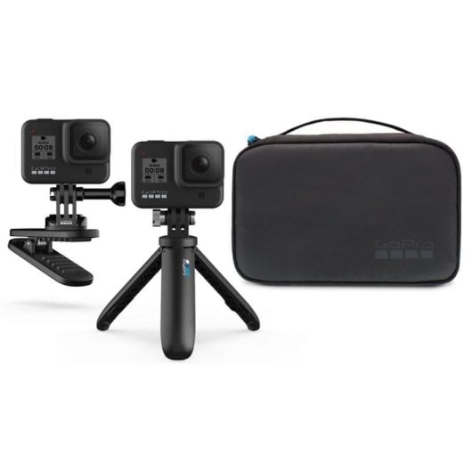 Kit de la caméra GoPro AKTTR-002, Negro, Montage Universel, Trépied