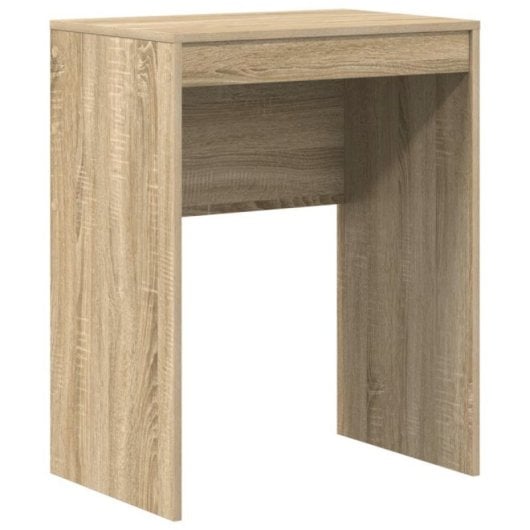 Conjunto escritorio y estantería Hedwig MDF 6 compartimentos 2 cajones 76x60x40 cm