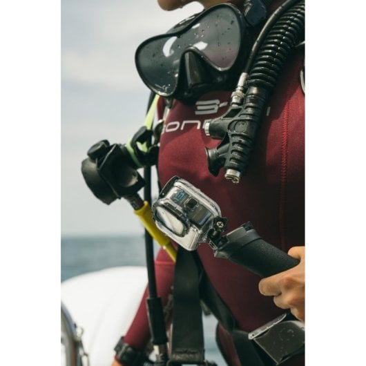 Funda sumergible GoPro ADDIV-001-VT para HERO12/HERO11/HERO10/HERO9, resistente golpes, hasta 60m, negra/transparente