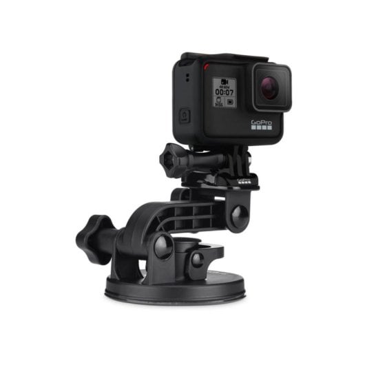 Supporto a ventosa GoPro universale nero 204 g compatibile HERO7 e modelli precedenti