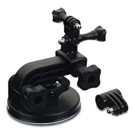 Supporto a ventosa GoPro universale nero 204 g compatibile HERO7 e modelli precedenti