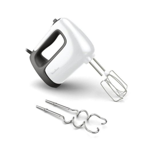 Batteur Moulinex Prep'Mix 500W Blanc avec 5 Vitesses et Turbo