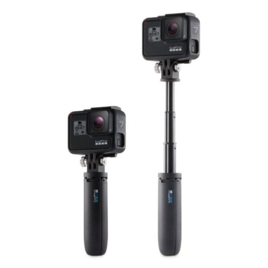 GoPro Shorty Negro, Soporte Compacto Plegable para HERO7/HERO6/HERO5/HERO (2018)/Session, 64g, 2,27cm