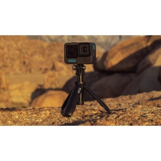 GoPro Shorty Negro, Soporte Compacto Plegable para HERO7/HERO6/HERO5/HERO (2018)/Session, 64g, 2,27cm