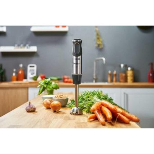 Varinha Mágica Moulinex Quickchef DD6A5110 1000W, 10 velocidades, Aço Inoxidável, 3 en 1, Picadora e Varas