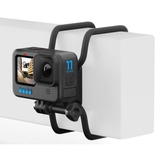 Système de montage GoPro AGRTM-002 plastique noir compatible HERO