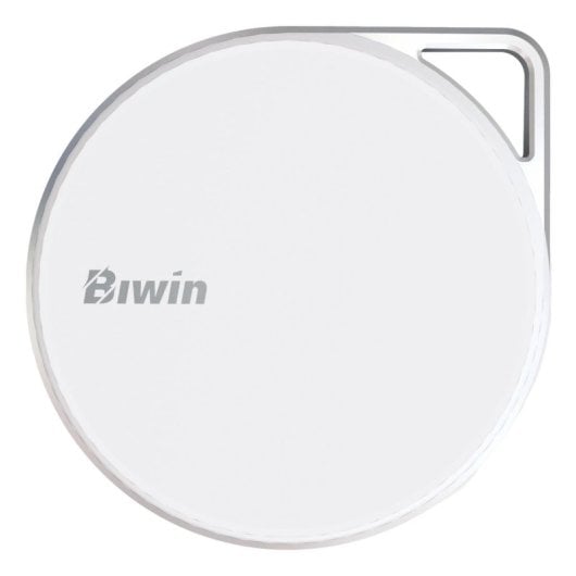 Disco Duro Biwin 512 GB SSD Externo 2000 MB/s Amber PM2000 Branco USB Type-C Magnético