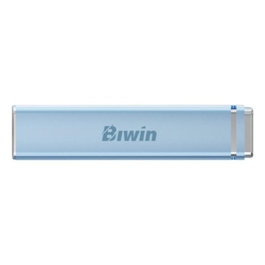 Disque Dur 2TB SSD 2050MB/s USB-C Aluminium Bleu Résistance Température
