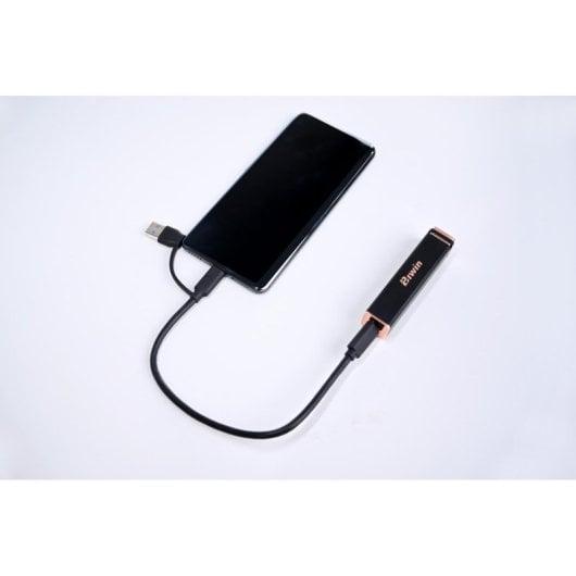 Disco Duro Biwin 1TB SSD 2050MB/s PD2000 USB 3.2 Gen 2x2 Aluminio Negro